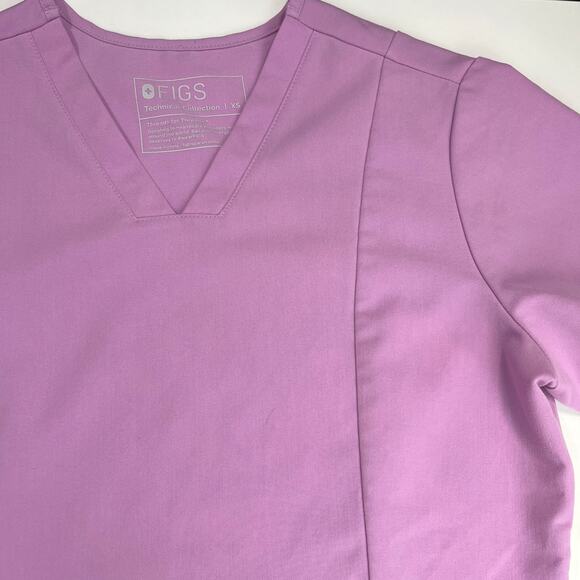 Figs Scrub Set Dusk Kade Skinny Joggers XSP Casma Slim Top XS Limited Edition - Picture 15 of 16